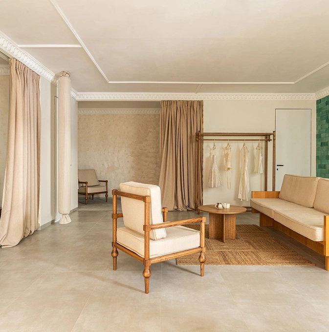 Офлайн шопинг-пространство