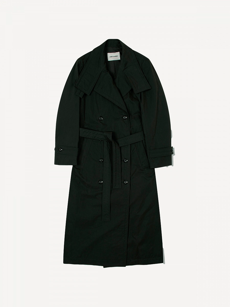 PADDED SLEEK LONG COAT