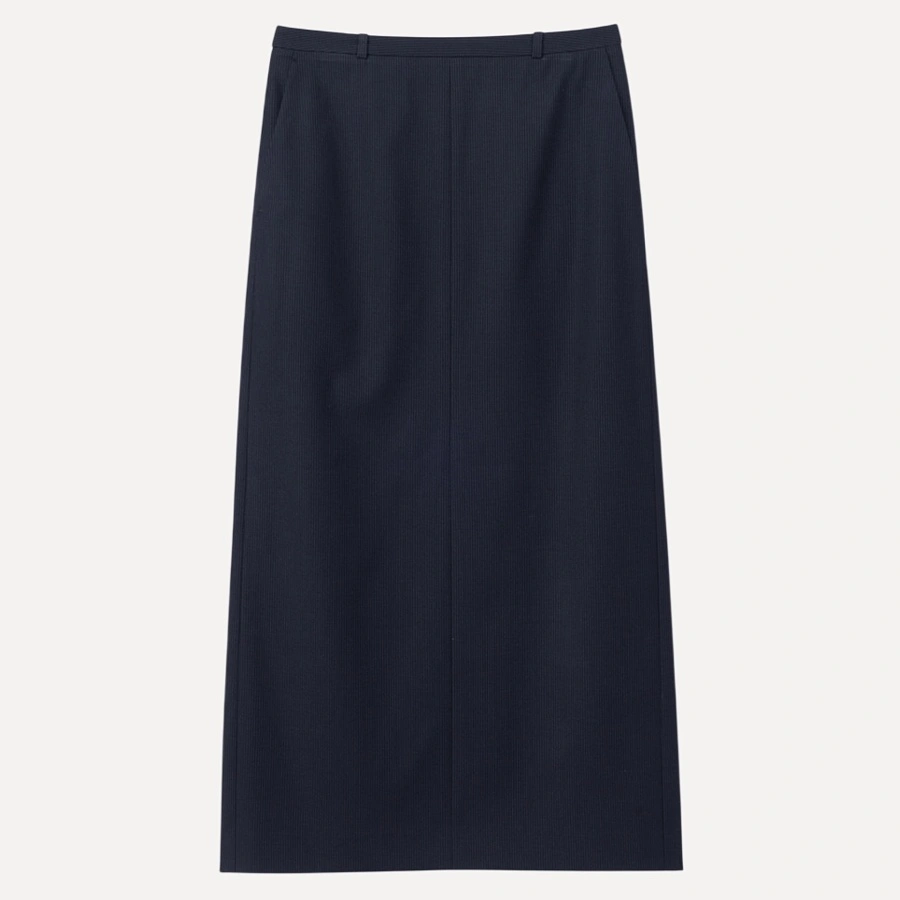 H-LINE STRIPED MAXI SKIRT