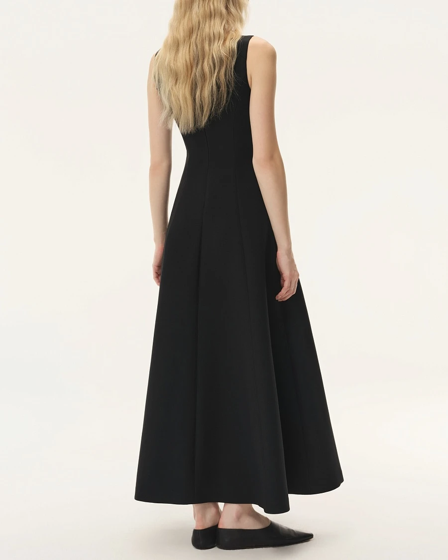 Black A-Line Dress