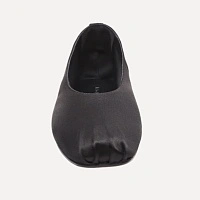 BALLET FLATS BLACK EMBROIDERY