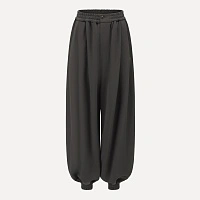 Ash grey lantern sweatpants