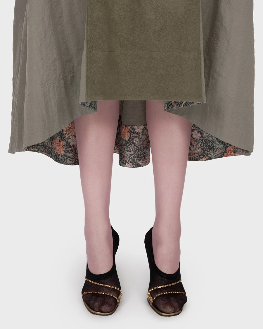 TEARDROP FLEECE DRESS OLIVE