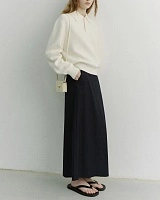 H-LINE STRIPED MAXI SKIRT