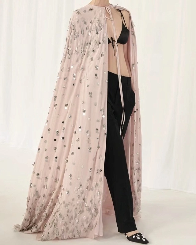 CAPE CLEO EMBROIDERED