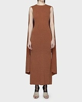 SHAWL DRESS ORANGE