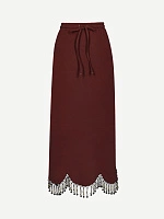 HAND BEADED SKIRT