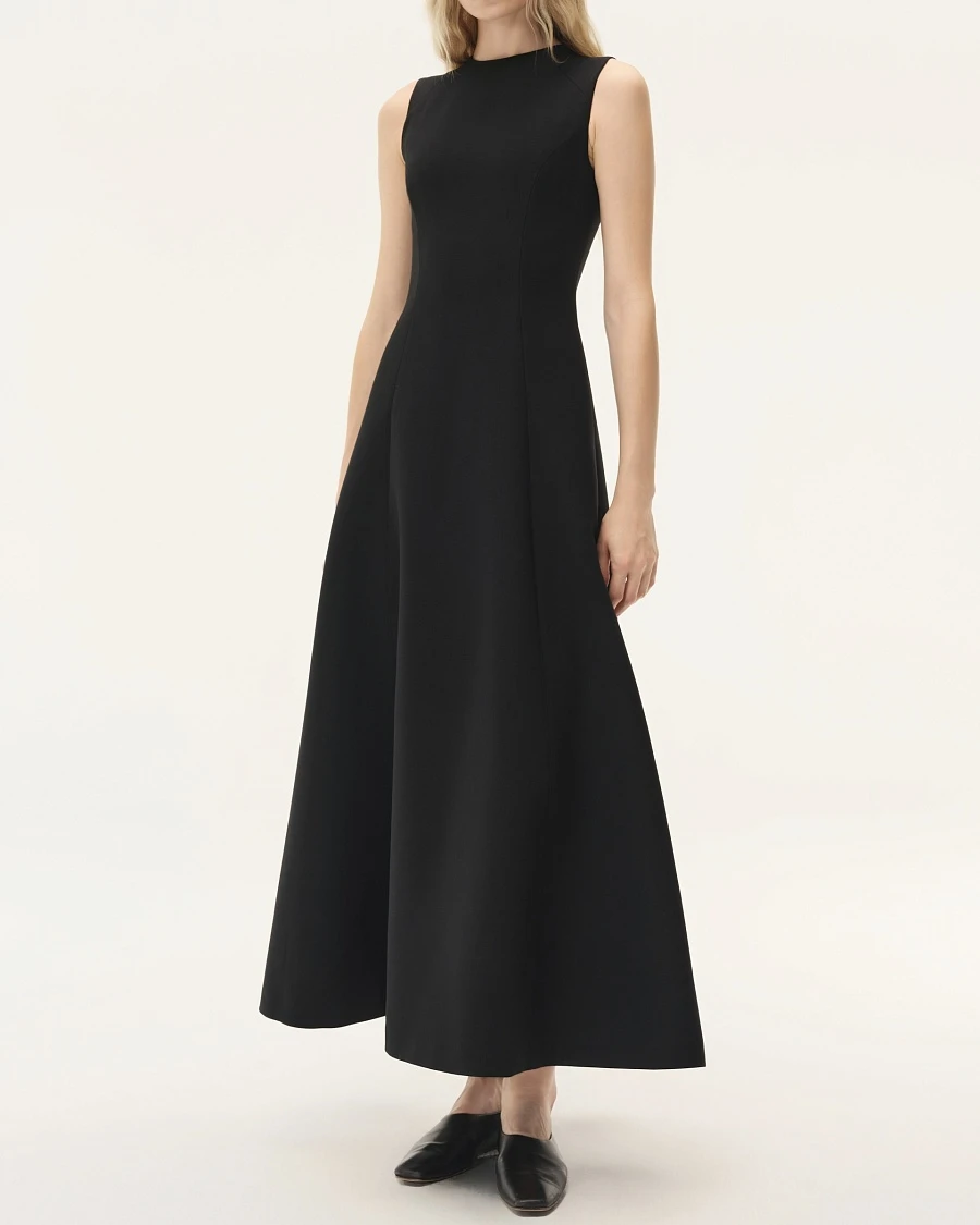Black A-Line Dress