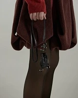 KUZMUNCHOQ LEATHER NECK POUCH