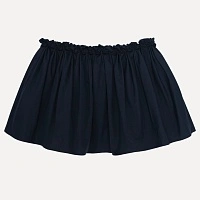 Hand-Sewn Floral Waist Short Skirt
