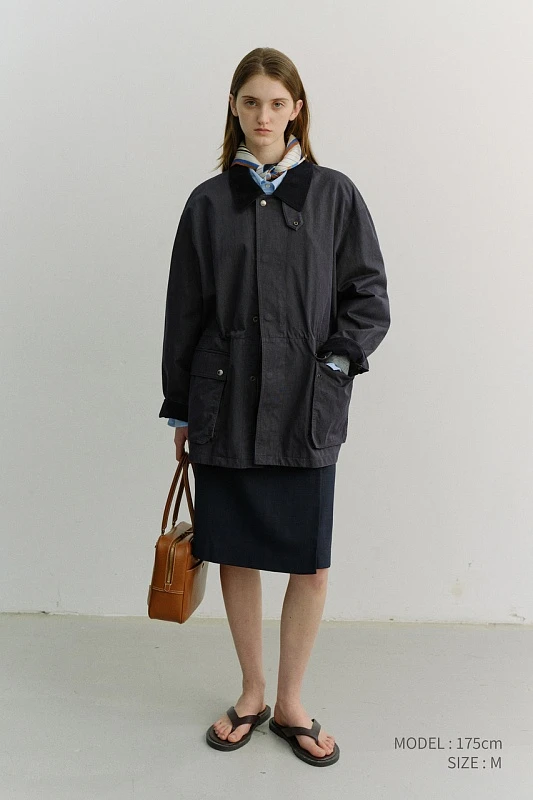 UNISEX CHORE WORK JACKET NAVY