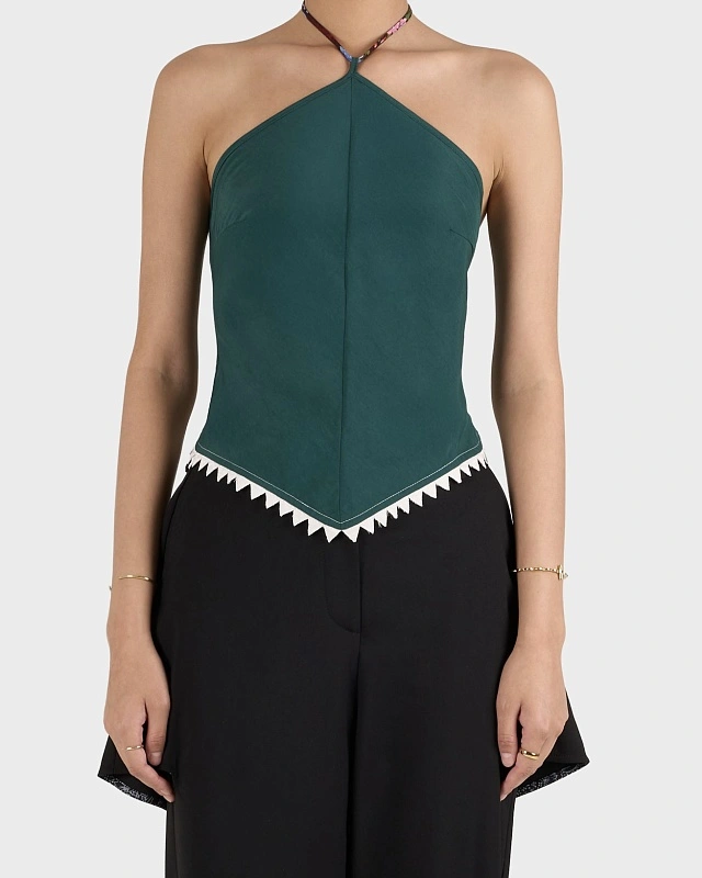 QUROQ HALTER TOP