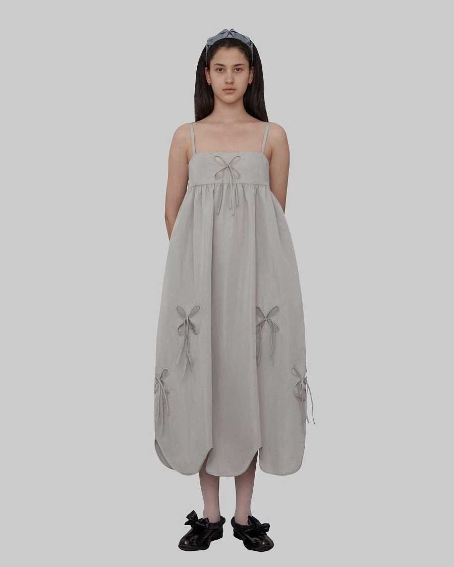 PETAL SUNDRESS GREY