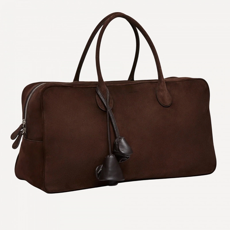 LARGE BRIGITTE BAG BROWN SUEDE