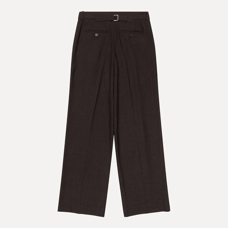 BELTED POINT TROUSERS