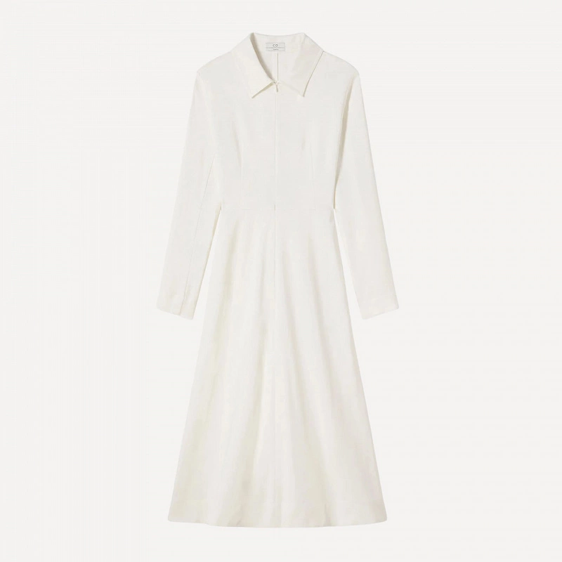 LONG SLEEVE SHIRT DRESS