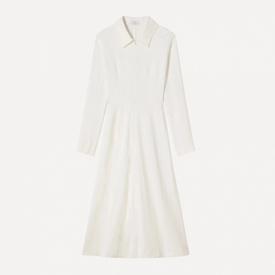 LONG SLEEVE SHIRT DRESS