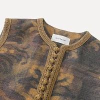 Acanthus Button Knot Vest