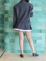 Oversized short jacket