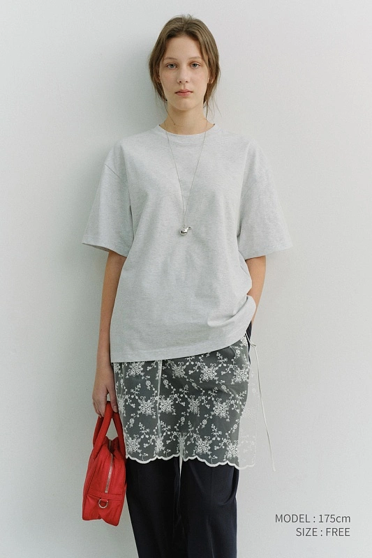 NEEDLEWORK LAYERING SKIRT