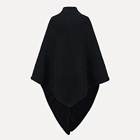 Navy blue triangular shawl scarf
