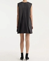 Sculptural cape dress