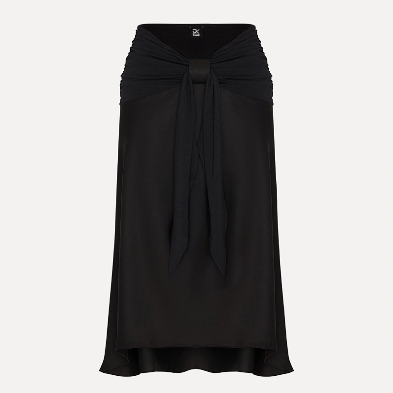 BOW SHIFT SKIRT